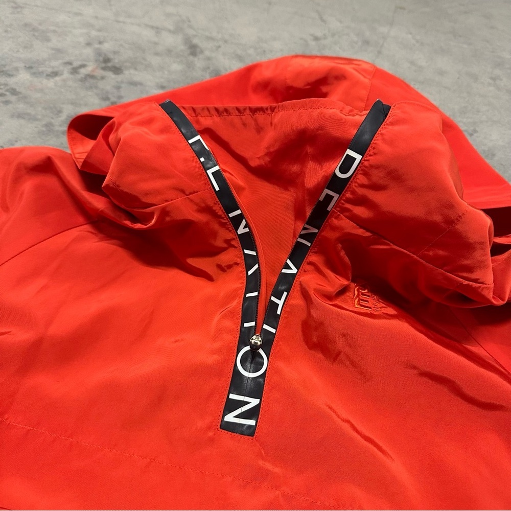 P.E. Nation Red Orange Anorak Jacket Womens Small - Picture 6 of 12